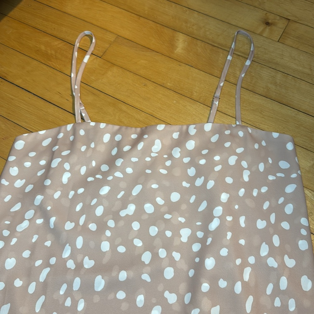 Pink lily tank top blouse - Picture 3 of 7